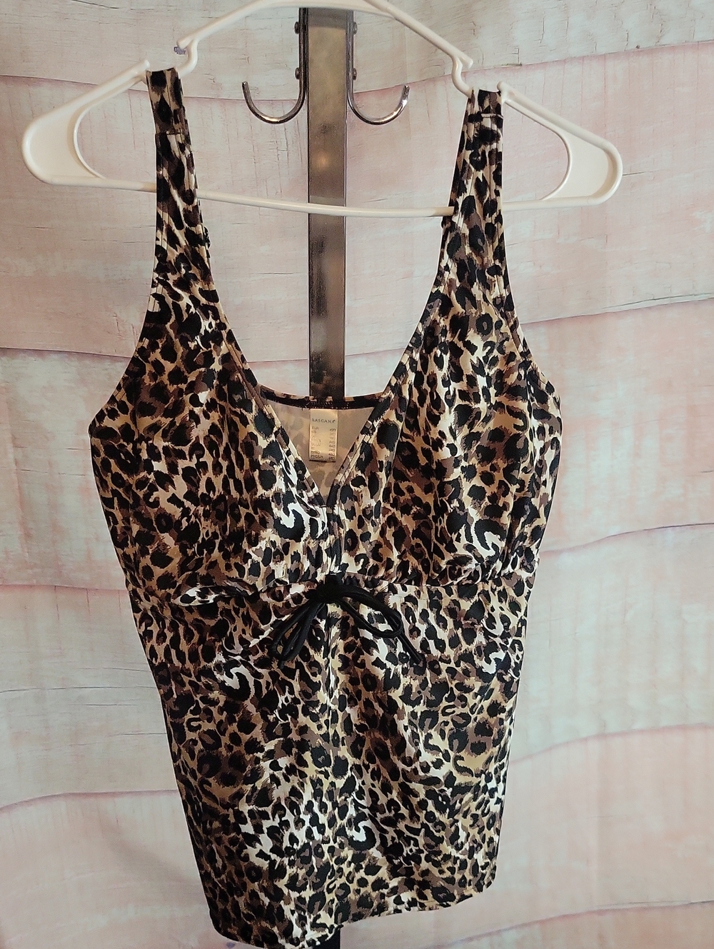 Lascana Leopard Print Tankini Top